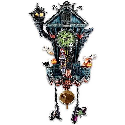 Cuckoo wall clock - cuckoo, halloween