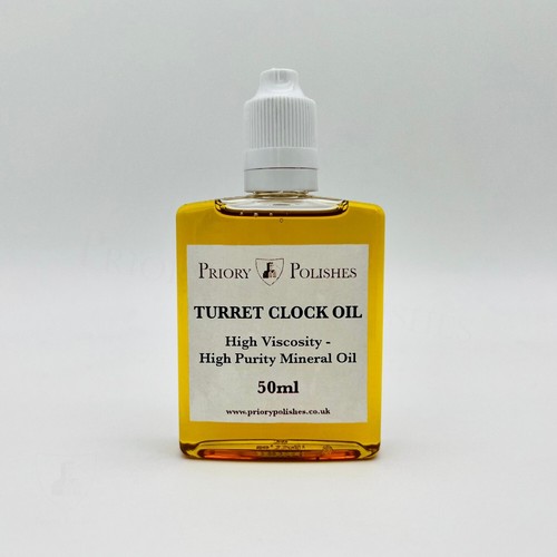 Priory turret clock oil 50ml - turret,