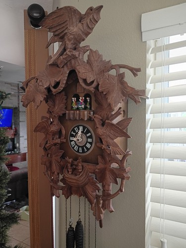 Rare vintage large deep carved - rare,