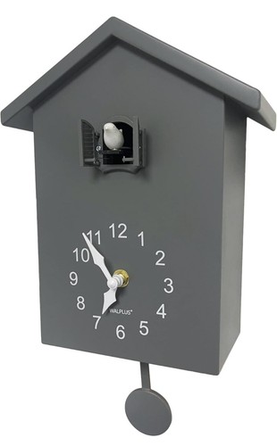 Walplus grey minimalist cuckoo - walplus,