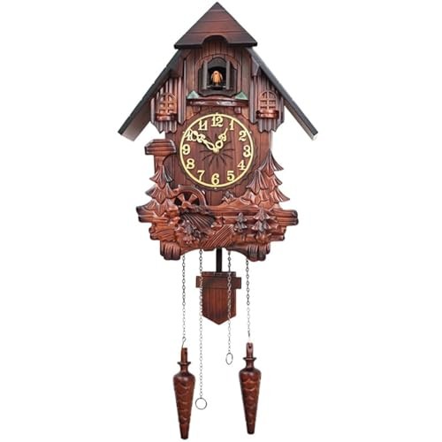 Wooden cuckoo clock vintage - clock,