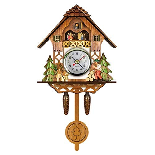 Black forest wooden cuckoo - wooden,