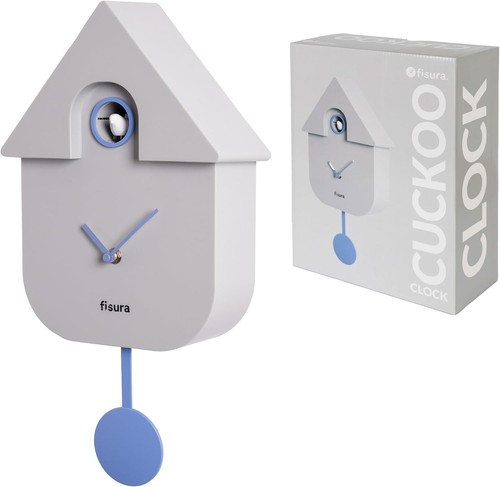Fisura grey cuckoo clock - fisura,